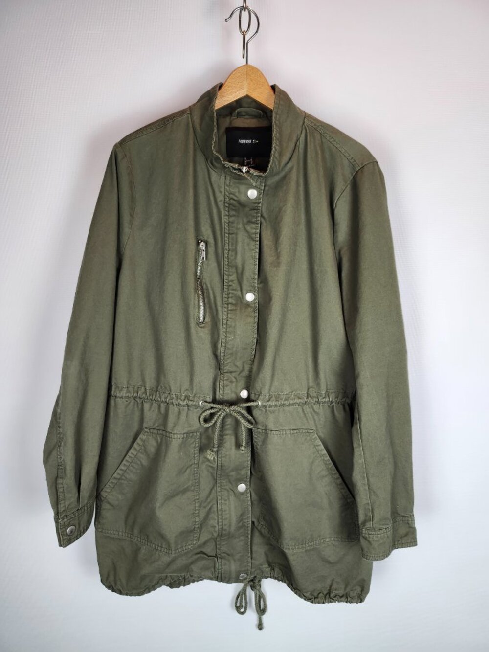Forever 21+ Utility Jacket Size 0X